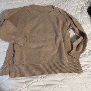 Amazon oversized sweater beige